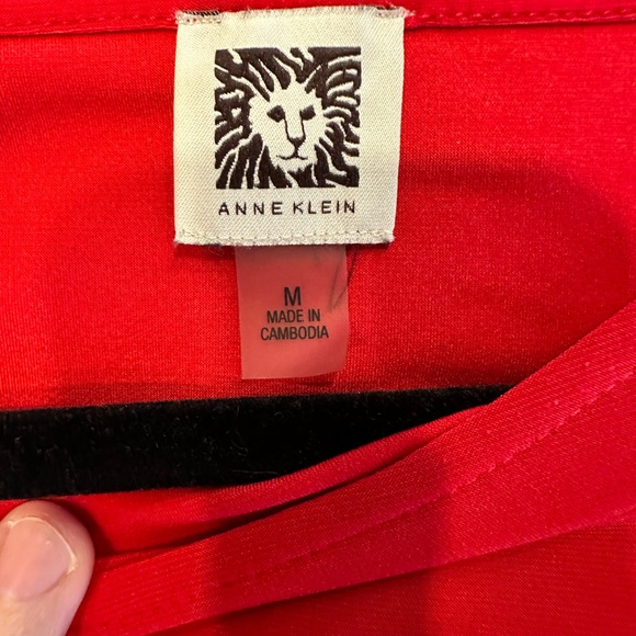 Red Long Cutout Sleeve Top nwot - Picture 2 of 6